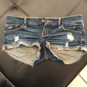 Hollister minishorts Jean shorts